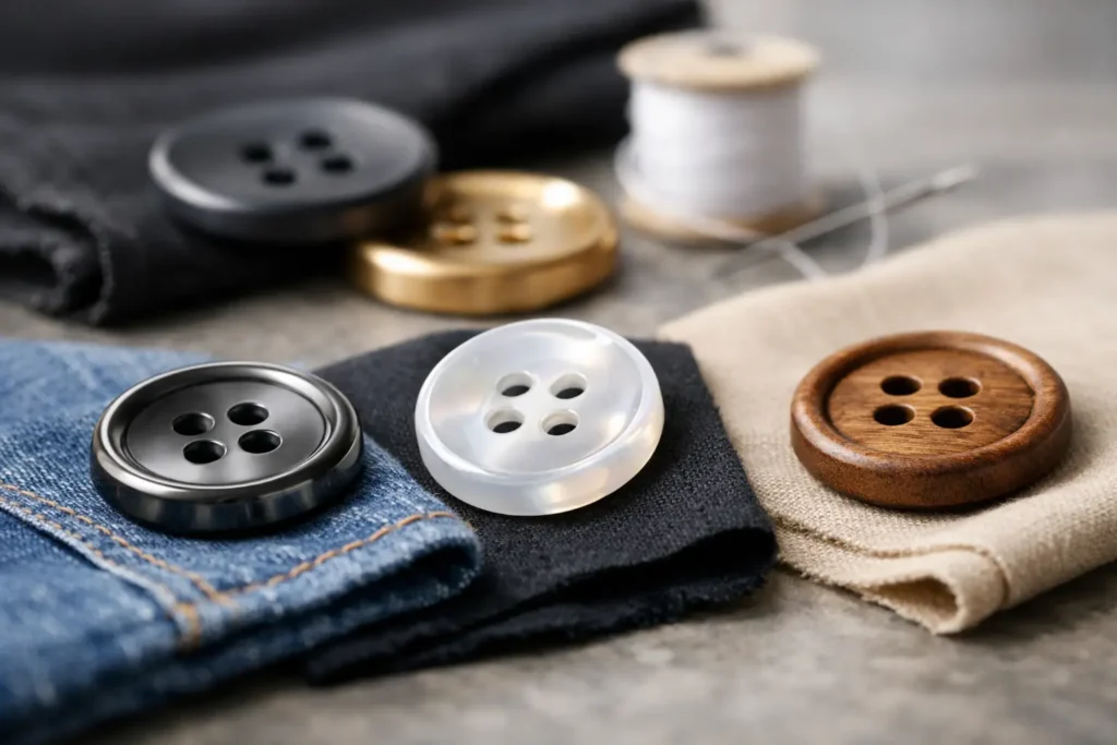 3D Button Design Visualization for Apparel