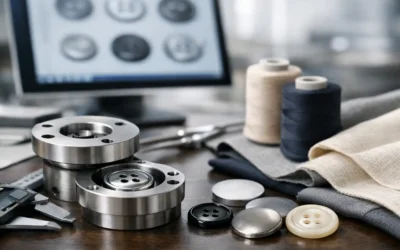 Button Mold Design Service for Custom Apparel