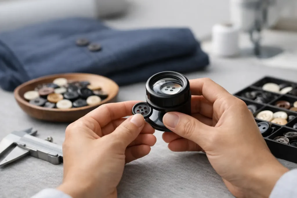 Clothing Button Quality Control That Holds Up