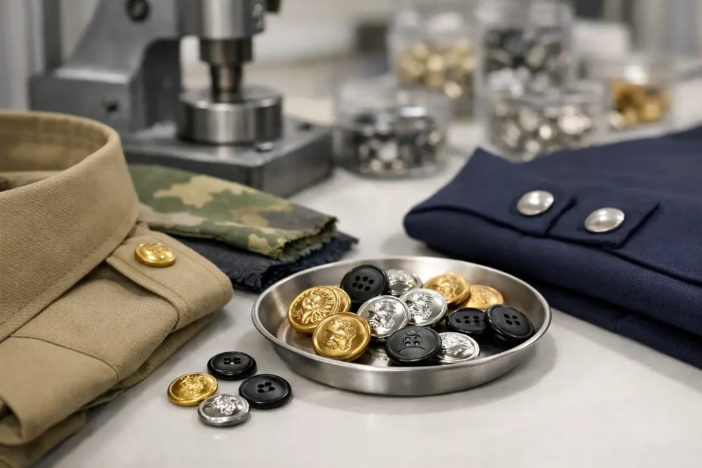 How to Choose a Uniform Button Manufacturer