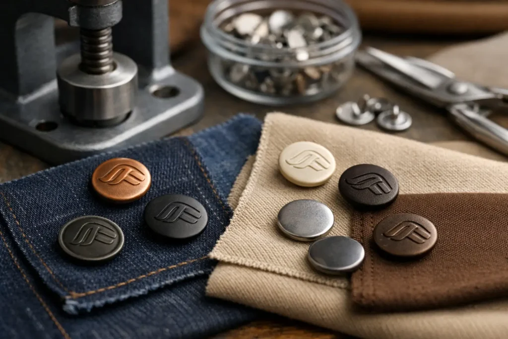 How to Develop Branded Buttons for Apparel