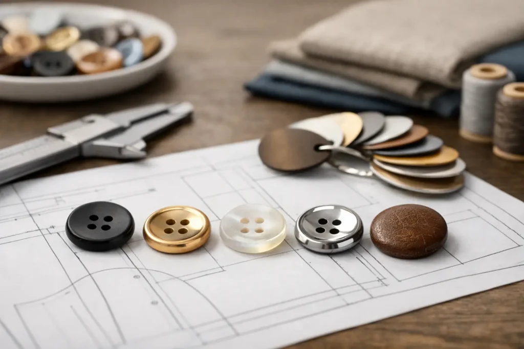 How to Specify Button Finishes for Production
