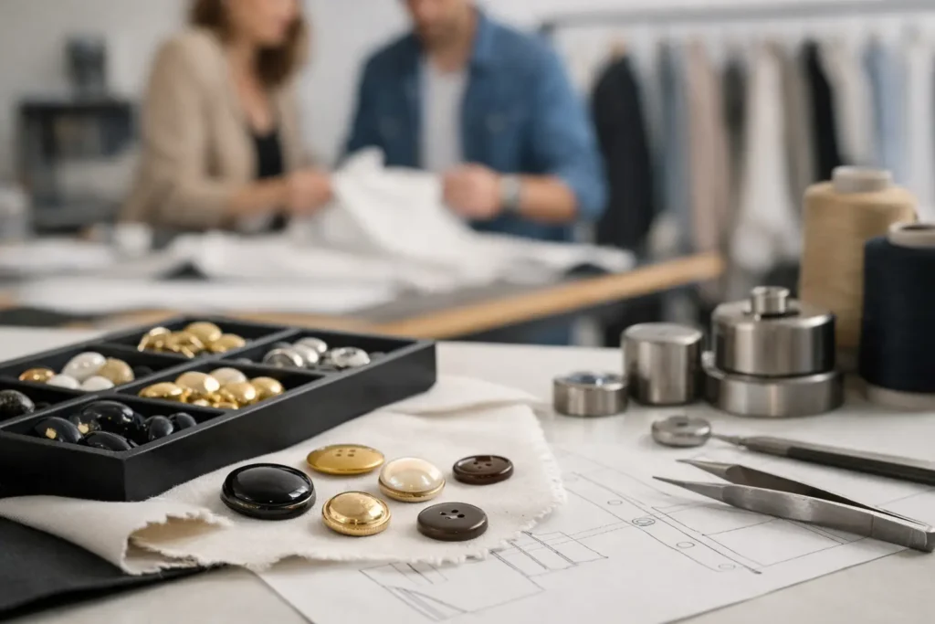 Luxury Button Prototyping for Apparel Teams