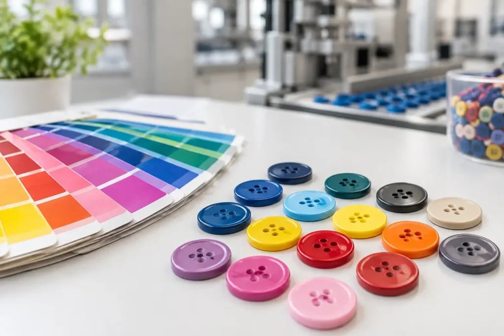Can Buttons Carry Pantone Colors? A Factory View