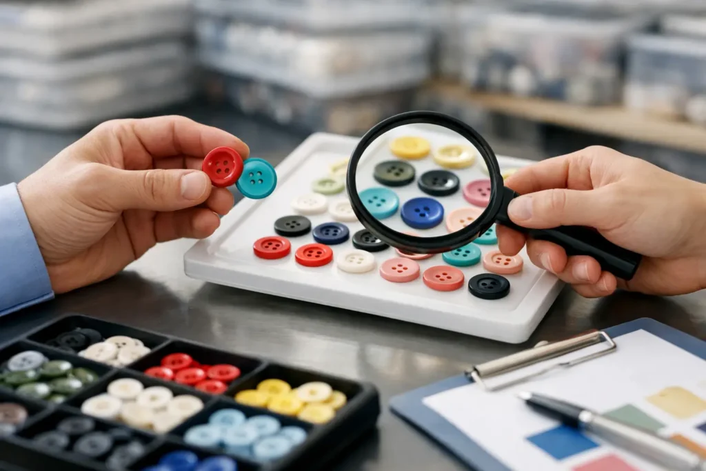 How to Approve Button Colors for Bulk Production