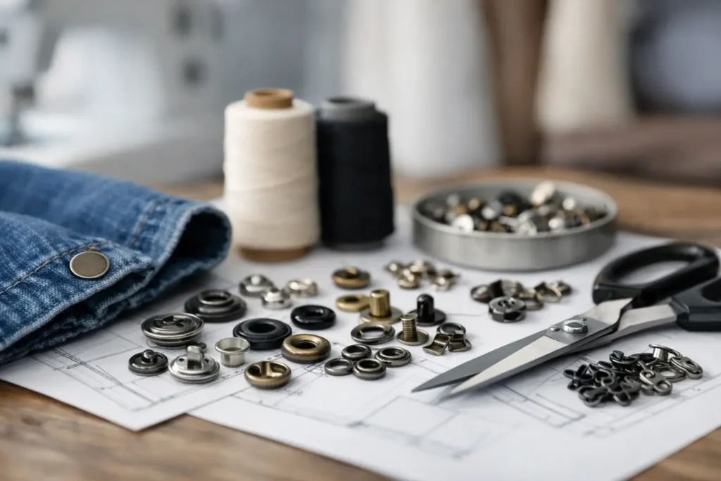 How to Source Apparel Fasteners for Production